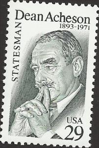 # 2755 MINT NEVER HINGED DEAN ACHESON