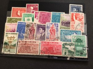 Vietnam vintage mounted mint or used stamps Ref 63094