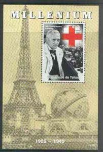 Chad 1999 Millennium - Sir Alexander Fleming perf m/sheet...