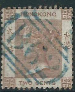 Hong Kong 8 SG 8a Used Fine 1863 SCV $7.75