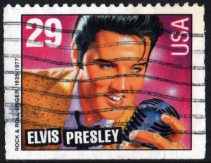 SC#2731 29¢ American Music Series: Elvis Presley Booklet Single (1993)  Used