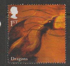 GB  QEII  SG 2944 fine used  2009 mythical creatures