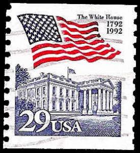 # 2609 USED FLAG OVER WHITE HOUSE
