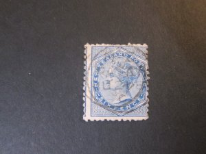 New Zealand 1874 QV 6d Sc 55 FU