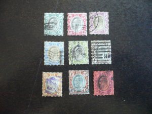 Stamps - Transvaal - Scott# 268-275,279 - Used Part Set of 9 Stamps