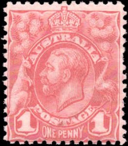 Australia #17, Incomplete Set, 1913-1914, Hinged