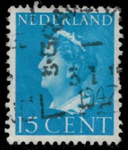 Netherlands #220 Queen Wilhelmina; Used