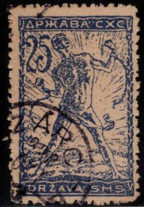 Yugoslavia Scott 3L6 used Slovenia stamp