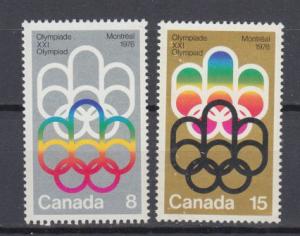 Canada - 1973 Olympics Sport Sc# 623/624 - MNH (8813)