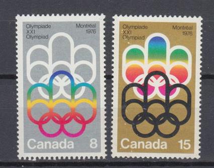 Canada - 1973 Olympics Sport Sc# 623/624 - MNH (8813)