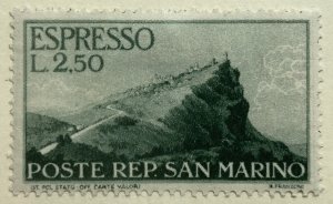 AlexStamps SAN MARINO #E12 XF Mint 