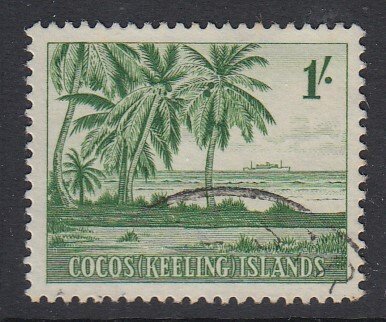 COCOS ISLANDS, Scott 4, used