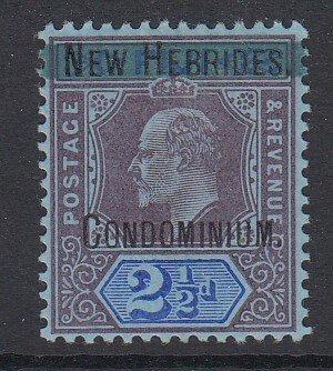 NEW HEBRIDES, Scott 3, MHR