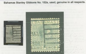 Bahamas #103v Used Single