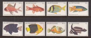 Suriname 530-534 Fish MNH VF