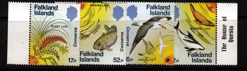 Falkland Isl Sc 412-5 NH issue of 1984 - Sea Life