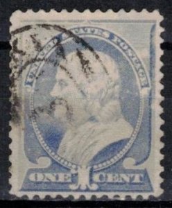 USA - Scott 212 w/ Registry Cancel