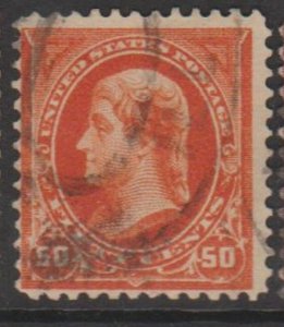 U.S. Scott #260 Jefferson Stamp - Used Single