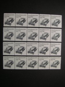 Scott 2131, 11c Strutz Bearcat, PNC5 #1 - 4, MNH Transportation Coil Beauty