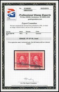 USA 409 Used Pair VF-XF 85 PSE Cert