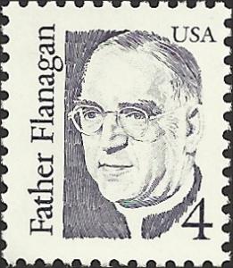 # 2171a MNH - SCV-0.25 - GRAYISH VIOLET - FATHER FLANAGAN