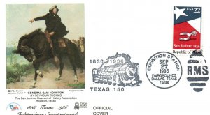 1986 US Event - Texas Independence Sesquicentennial - F25665