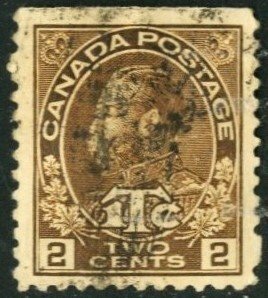 CANADA #MR4, USED, 1916, CAN137