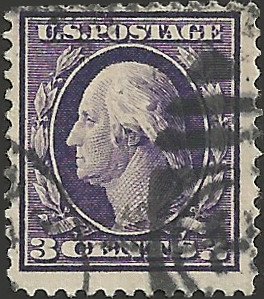 # 376 Used Deep Violet George Washington