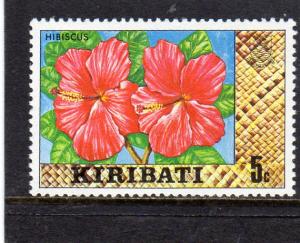 Kiribati Flowers MNH