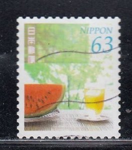 Japan 2022 Sc#4594h Watermelon​ Used
