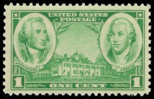 US #785 Army Issue; MNH