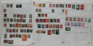 Belgium 1861/1995 general collection of definitive and commemorative issu Stamps