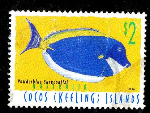 COCOS ISLAND 315  USED  SCV $5.25 BIN $1.75