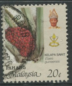 STAMP STATION PERTH Pahang #117 Sultan Haji Ahmad Shah Used 1986