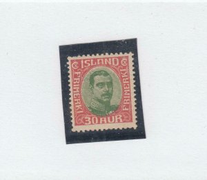 ICELAND # 122 VF-MLH CAT VALUE $57.50