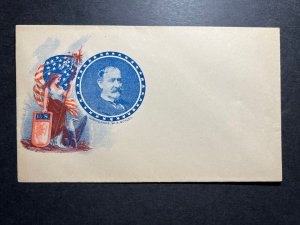 Mint USA Postal Stationery Envelope Patriotic Commodore W S Schley