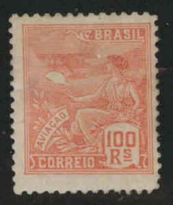 Brazil Scott 223 MH* thin from 1920-22 set no wmk 