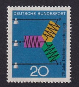 Germany  #965  MNH 1966  science and technology 20pf