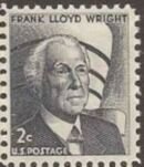 US Stamp #1280 MNH - Frank Lloyd Wright Prominent American Single