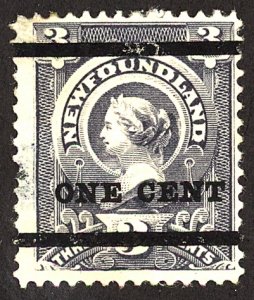 Newfoundland #75 MINT OG HR