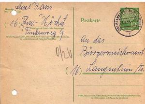 Germany, Government Postal Card