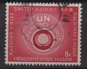 United Nations 1957 - Scott 52 used - Emergency Force