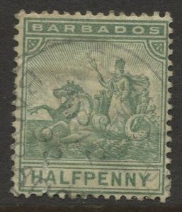 STAMP STATION PERTH Barbados #71 Definitive Issue FU Wmk 2 -1892-1903