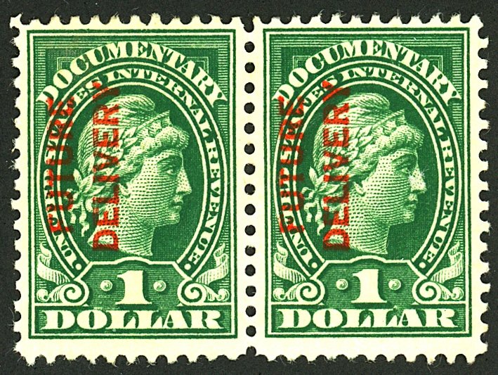 U.S. #RC10 USED PAIR NG