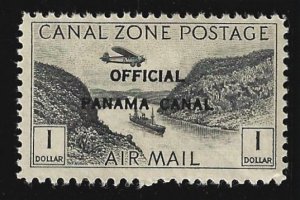 Canal Zone Scott #CO7 Mint NH $1.00 Official Air 2021 CV = $20.00