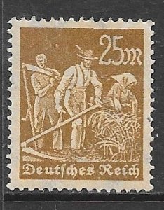 Germany 225: 25m Farmers, unused, NG, F-VF