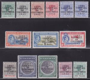 Bahamas 116-129 VF-MLH set scv $ 70 ! see pic !