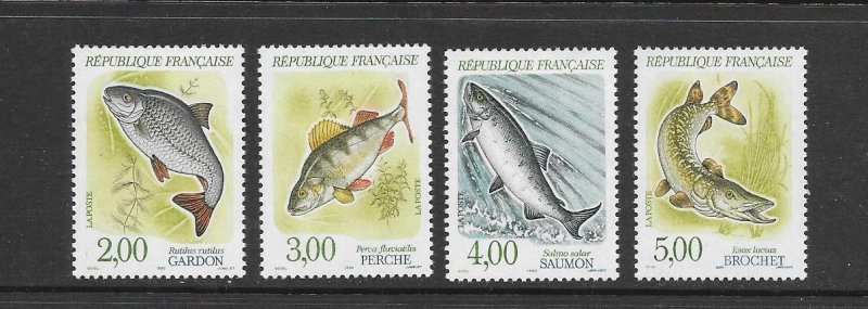 FISH - FRANCE #2227-30  MNH