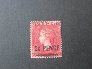 St Vincent 1883 Sc 40 MH