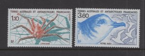 FSAT #143-44  (1989 Fauna set) VFMNH CV $1.75